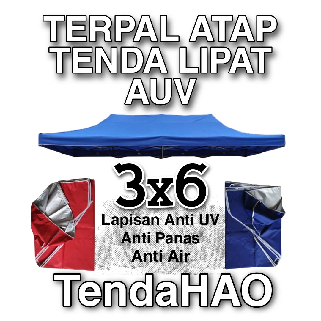 Kain atap tenda 3x6 UV protection