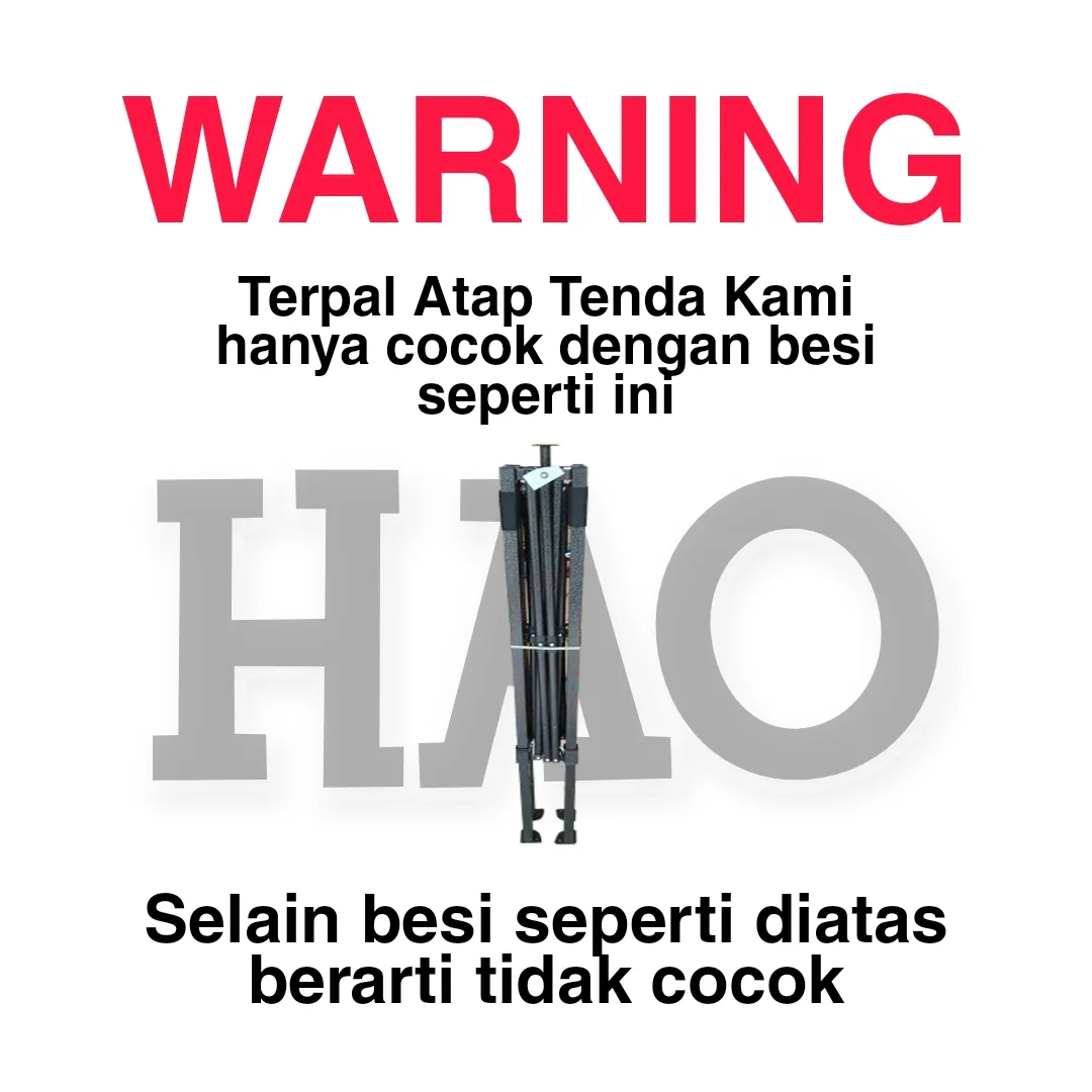 Kain atap tenda vs terpal biasa